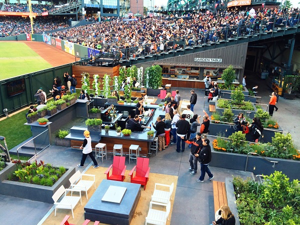 AT&T Park Aeroponics Garden San Francisco CA